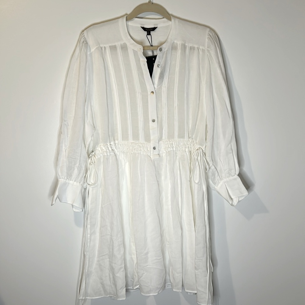 Massimo Dutti Linen Dress